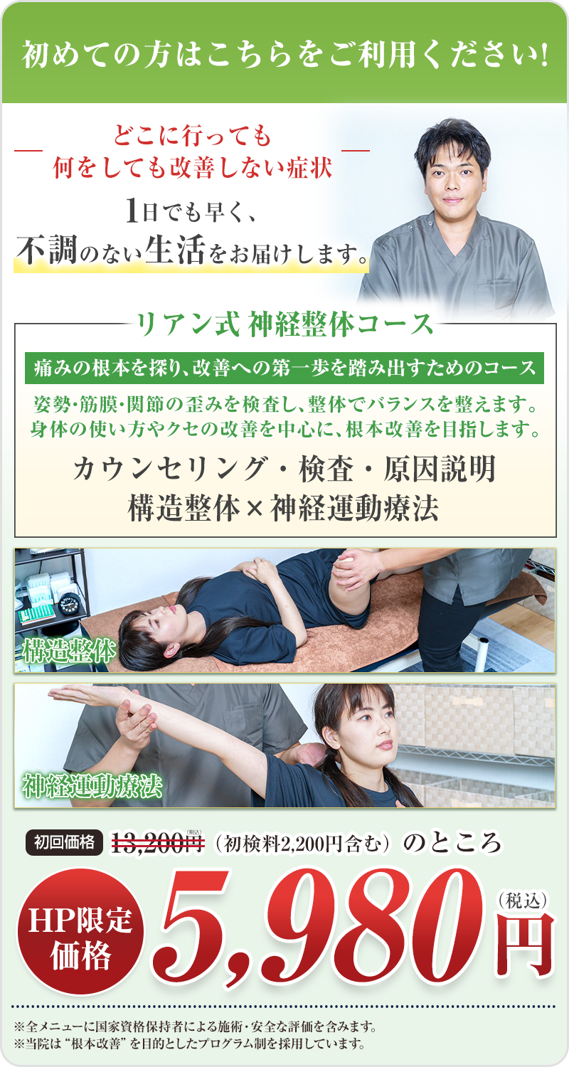 症状ページオファー